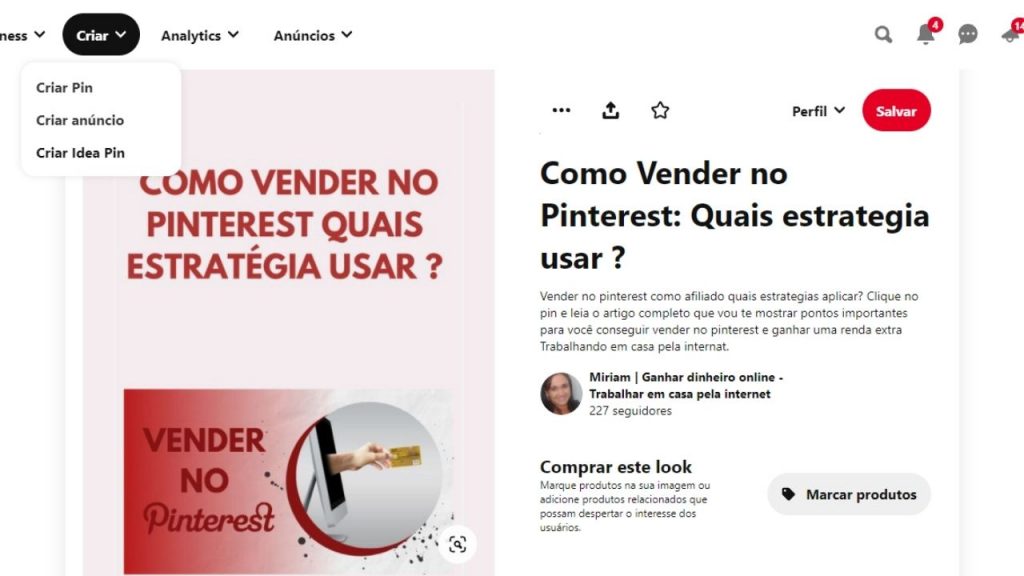 Pin em Como Ganhar Dinheiro Na Internet