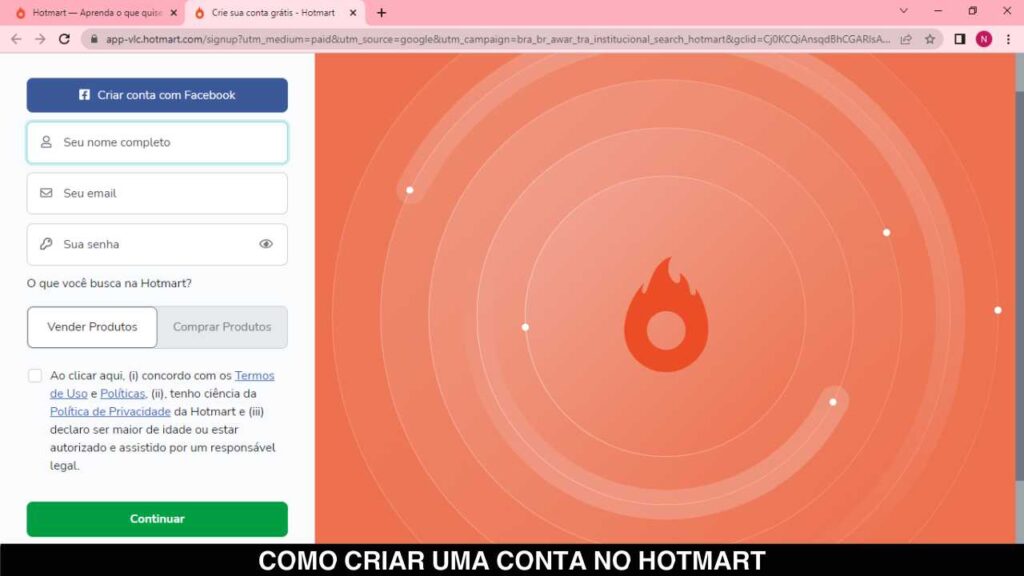 Como Cadastrar meu Produto na HOTMART