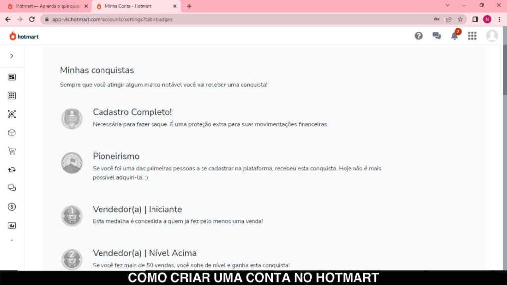 Como criar uma conta no hotmart (7)